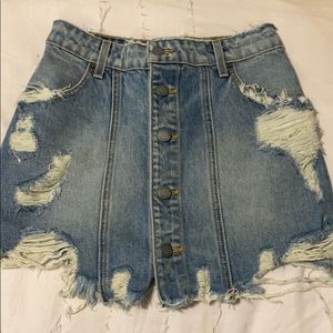 Carmar Denim Skirt